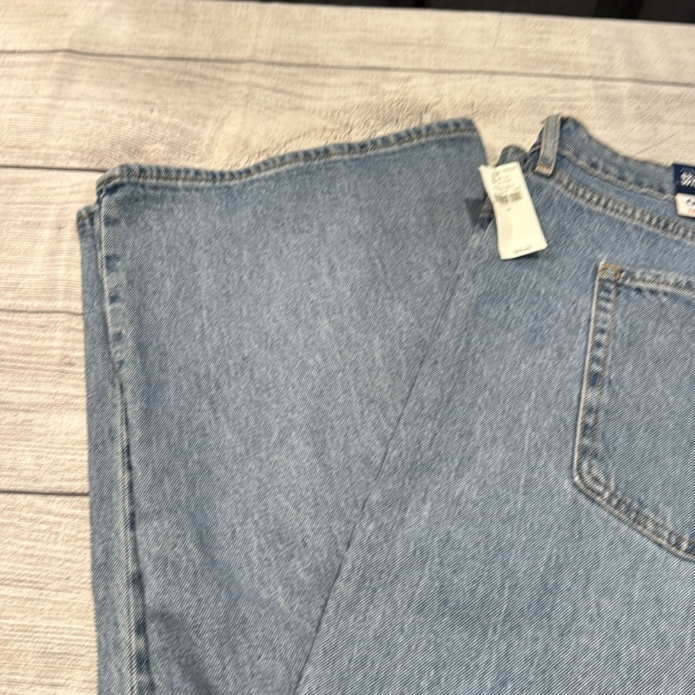 Women’s Old Navy Sky-Hi Wide Leg extra high rise jeans size 14 - Picture 3 of 15